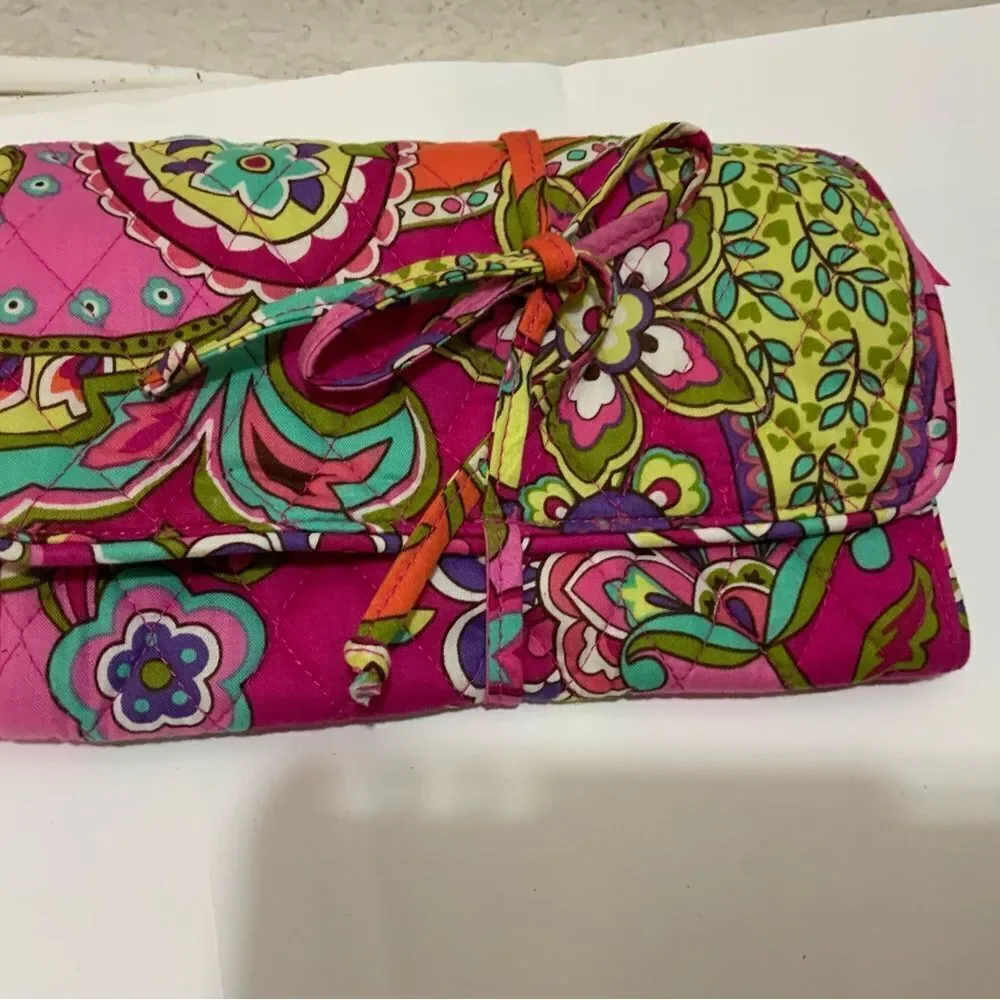 Vera Bradley hanging organizer small make up toiletry